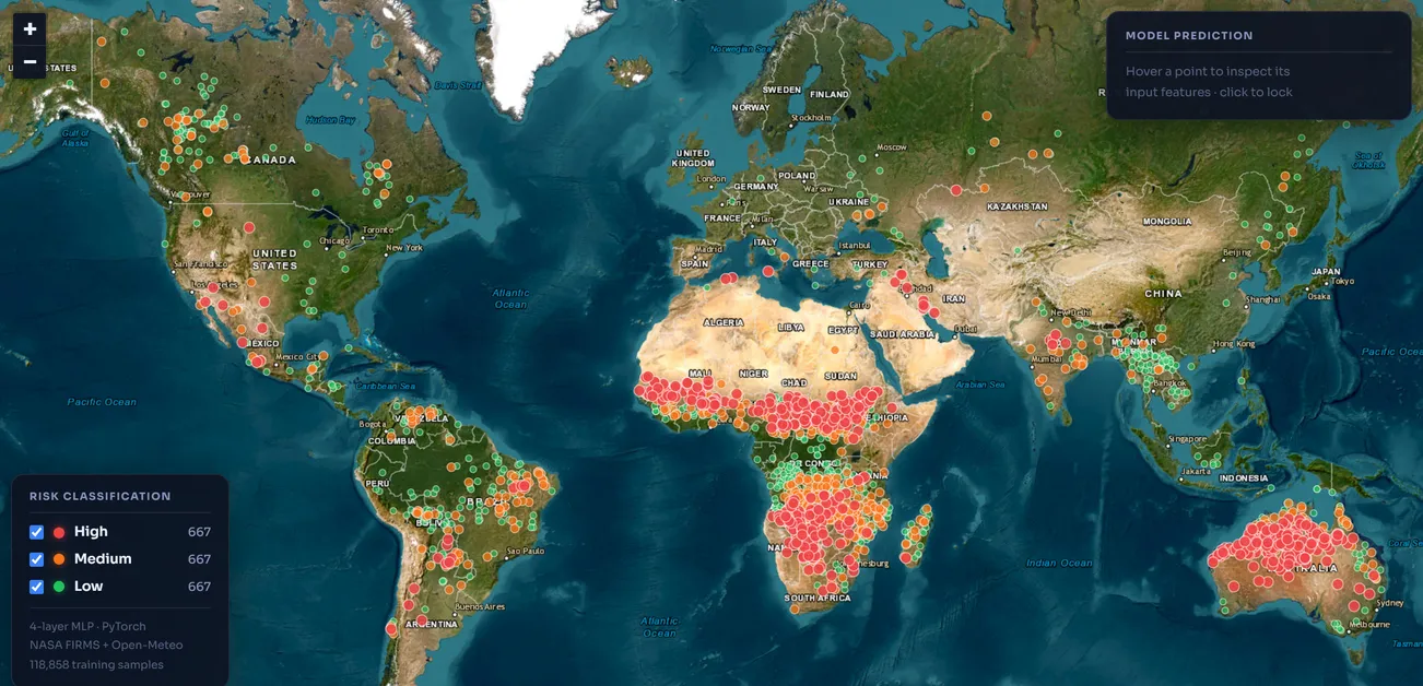 Wildfire Map